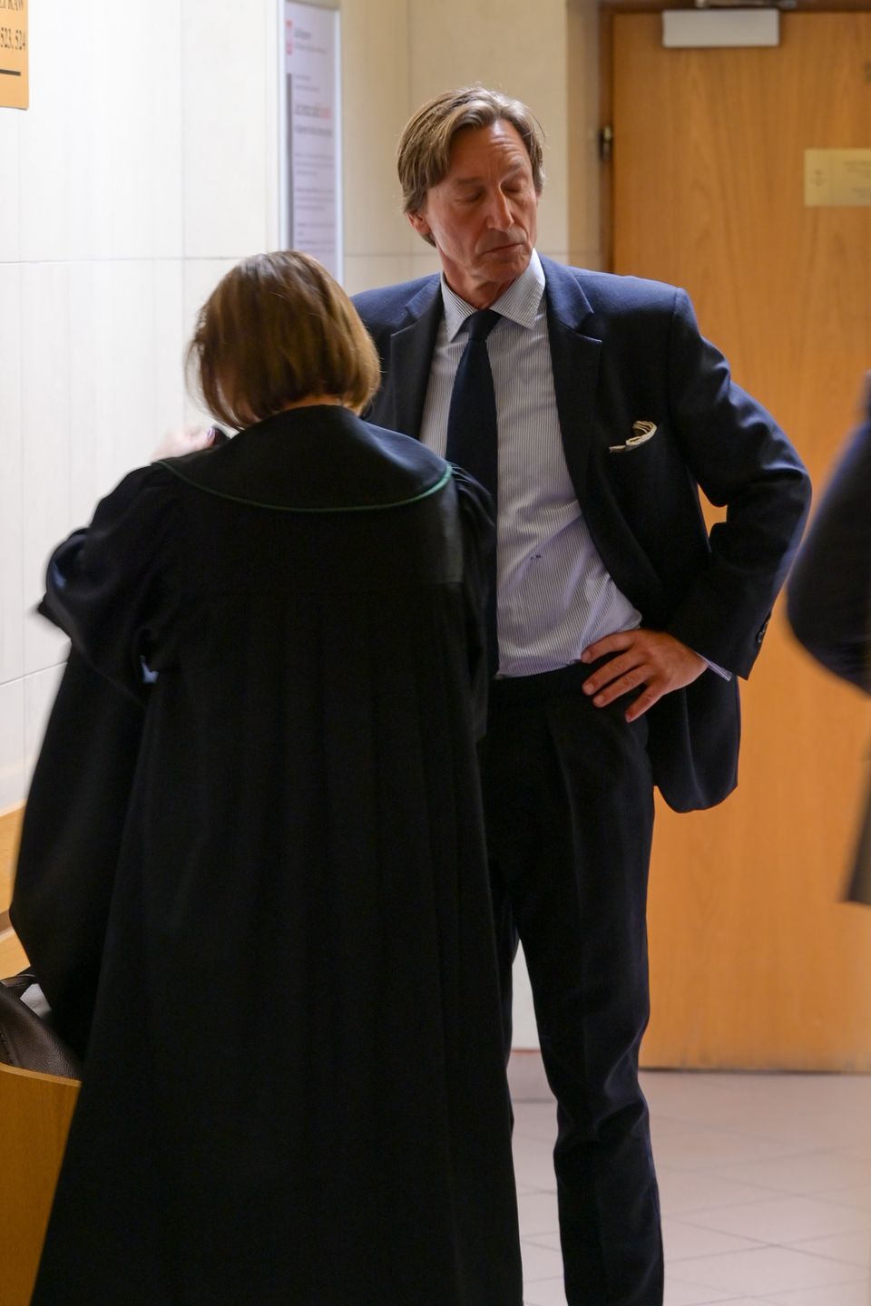 Paul Montana na ogłoszeniu wyroku