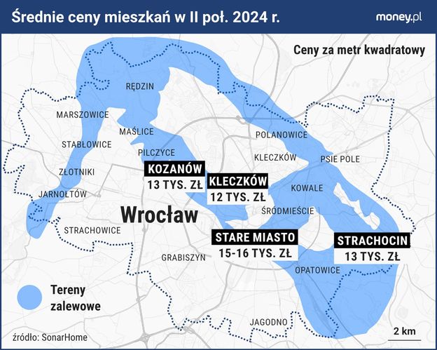 Zakaz budowy na terenach zalewowych?  Tylko na papierze. Mapy pokazują prawdę