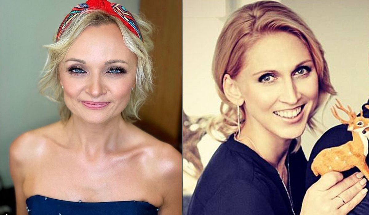 Edyta Mędrzak i Katarzyna Kułaczewska