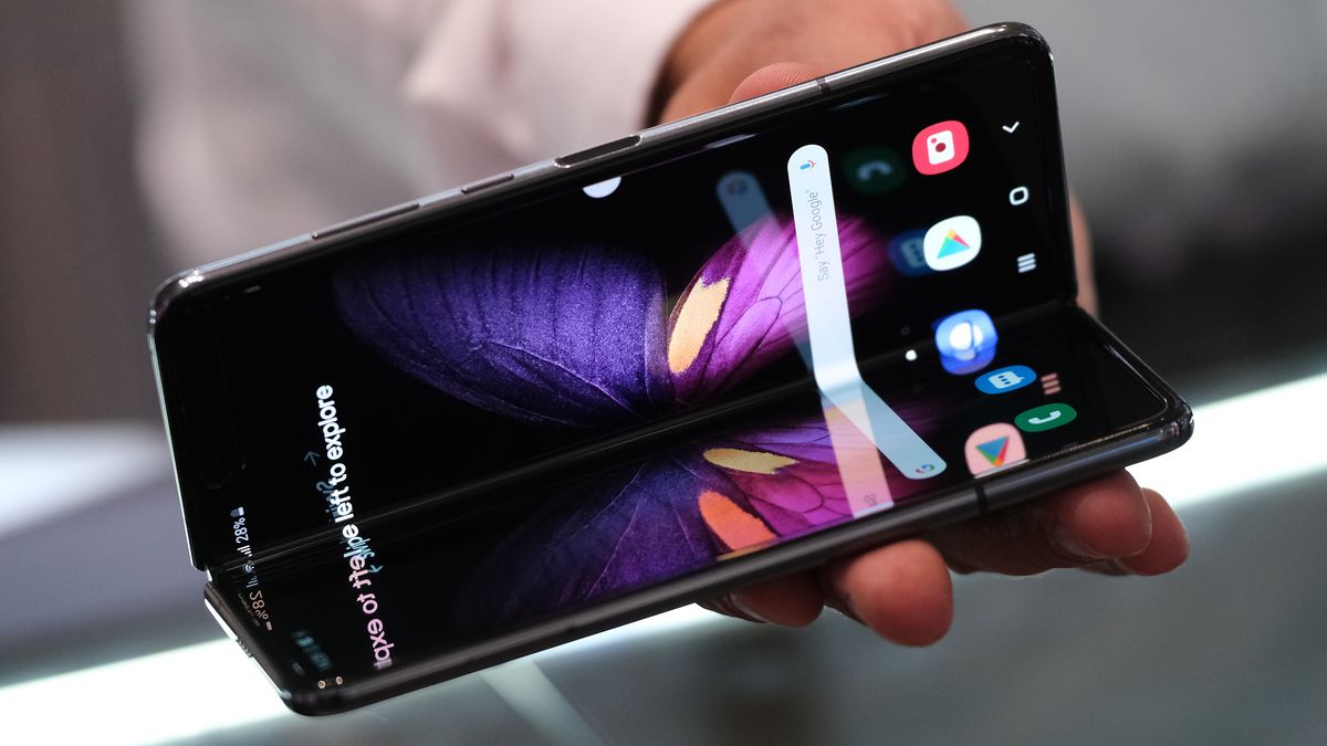 Samsung Galaxy Fold na targach IFA 2019 (Getty Images)