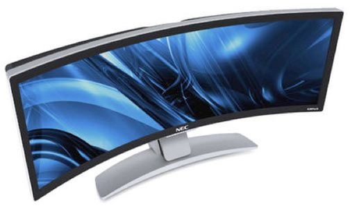 Gigantyczny, zakrzywiony monitor od NECa 1