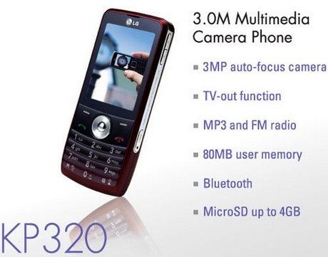 LG KT220 i LG KT320 3