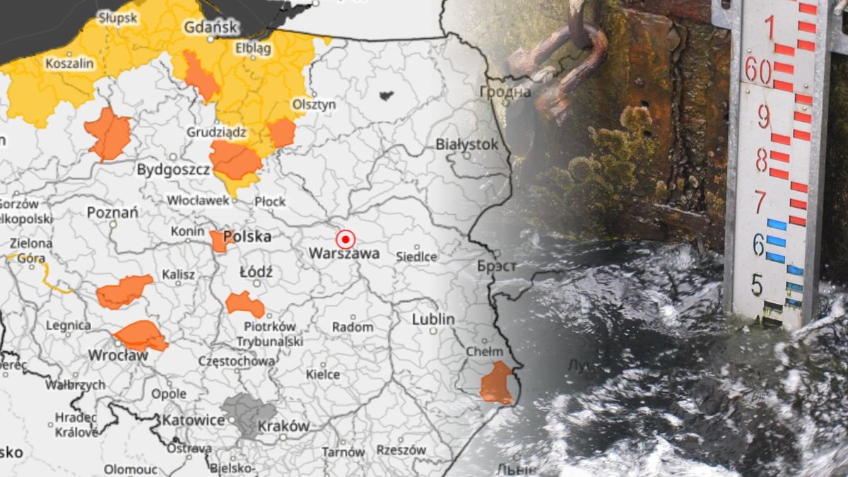 Rosną poziomy wód po roztopach. IMGW wydało alerty