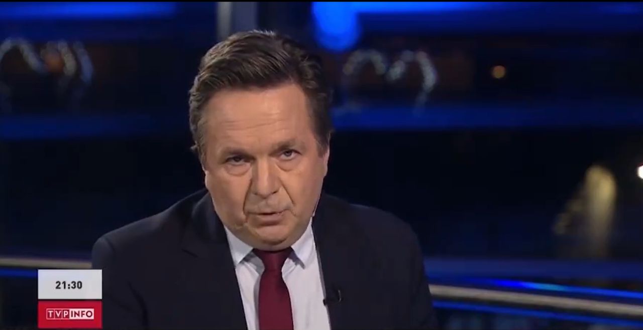 Powiedział: "przepraszam". Słowa z polskiej telewizji cytują światowe media