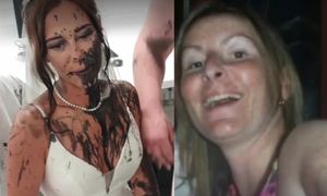 Szwagierka zamiast życzeń...OBLAŁA pannę młodą CZARNĄ FARBĄ. Dramat na ślubie: "Zamieniła najwspanialszy dzień w najgorsze wspomnienie"