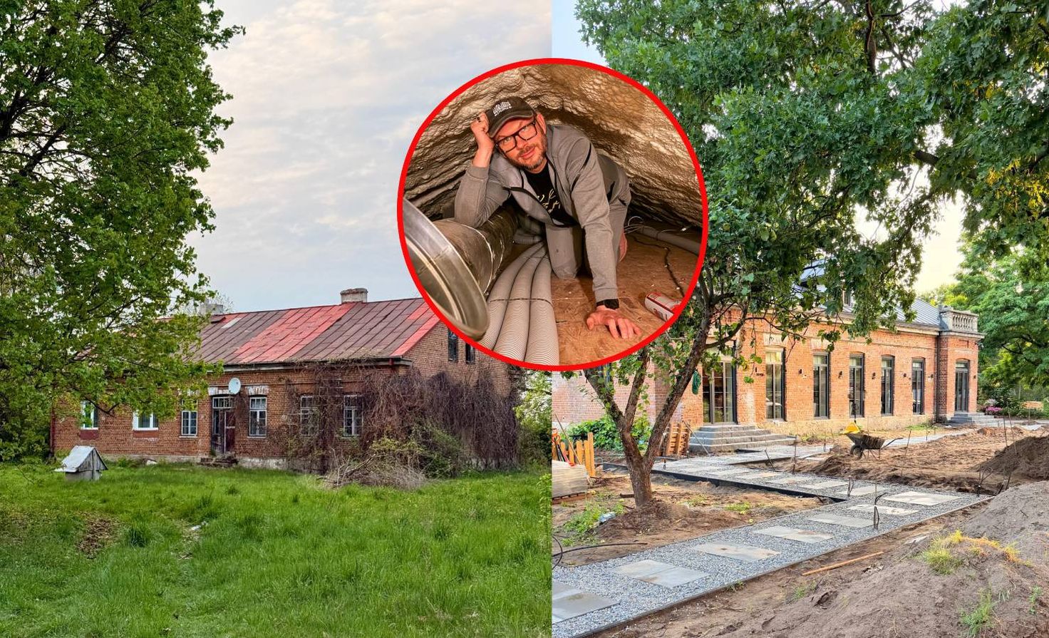 Kupili dawną szkołę i przerobili na dom. "Ciągle słyszę: o, moja mama się tu uczyła"
