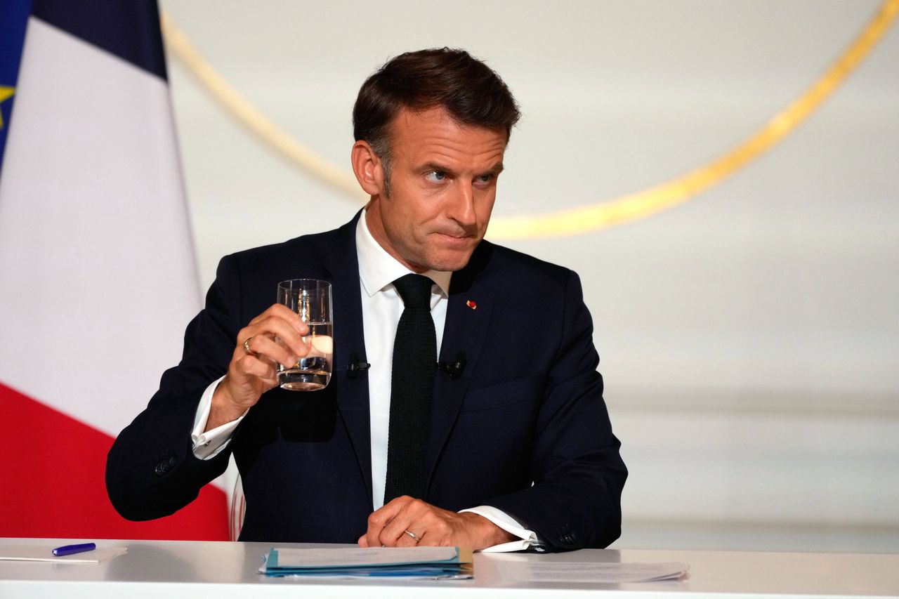 Macron: Rosja nie może być mediatorem na Bliskim Wschodzie