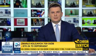 To nie był błąd. TVN24 przerwał program na "minutę ciszy"