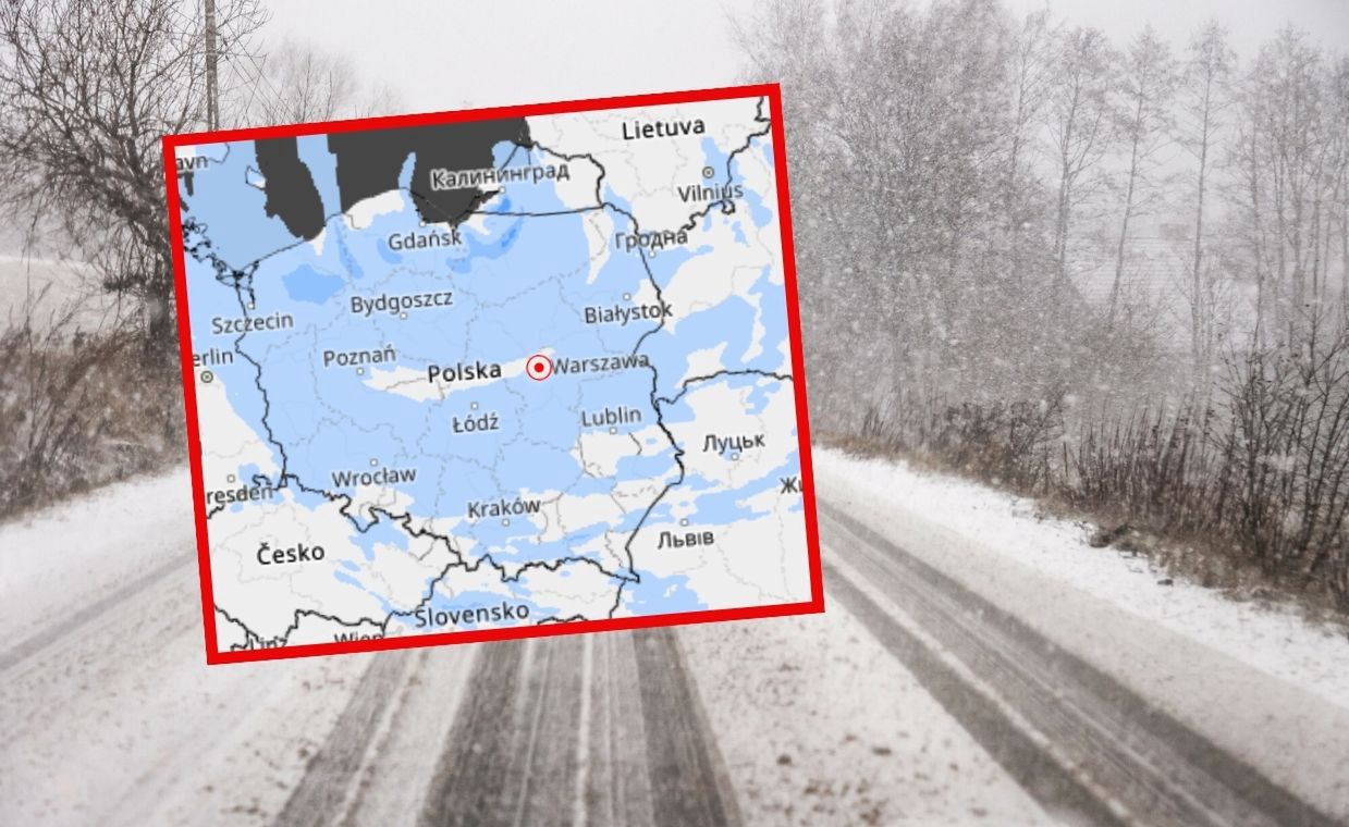 Intensywny śnieg. Jak długo jeszcze? Jest świeża prognoza