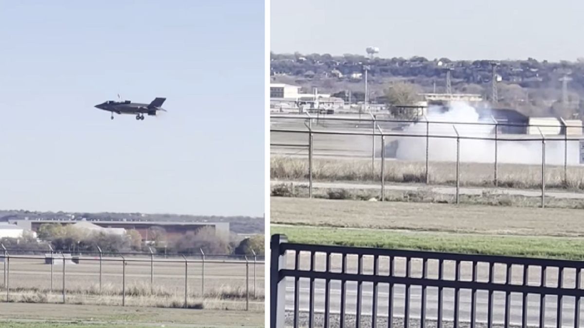 Katastrofa F-35 uwieczniona na wideo. Pilot zdążył się katapultować