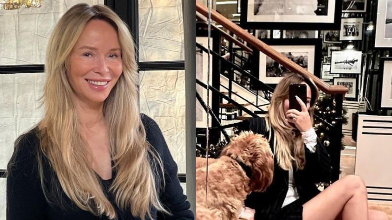 Joanna Przetakiewicz z dodatkami od Chanel za 40 tys. złotych chwali się ścianą z romantycznymi zdjęciami w podwarszawskiej willi (FOTO)