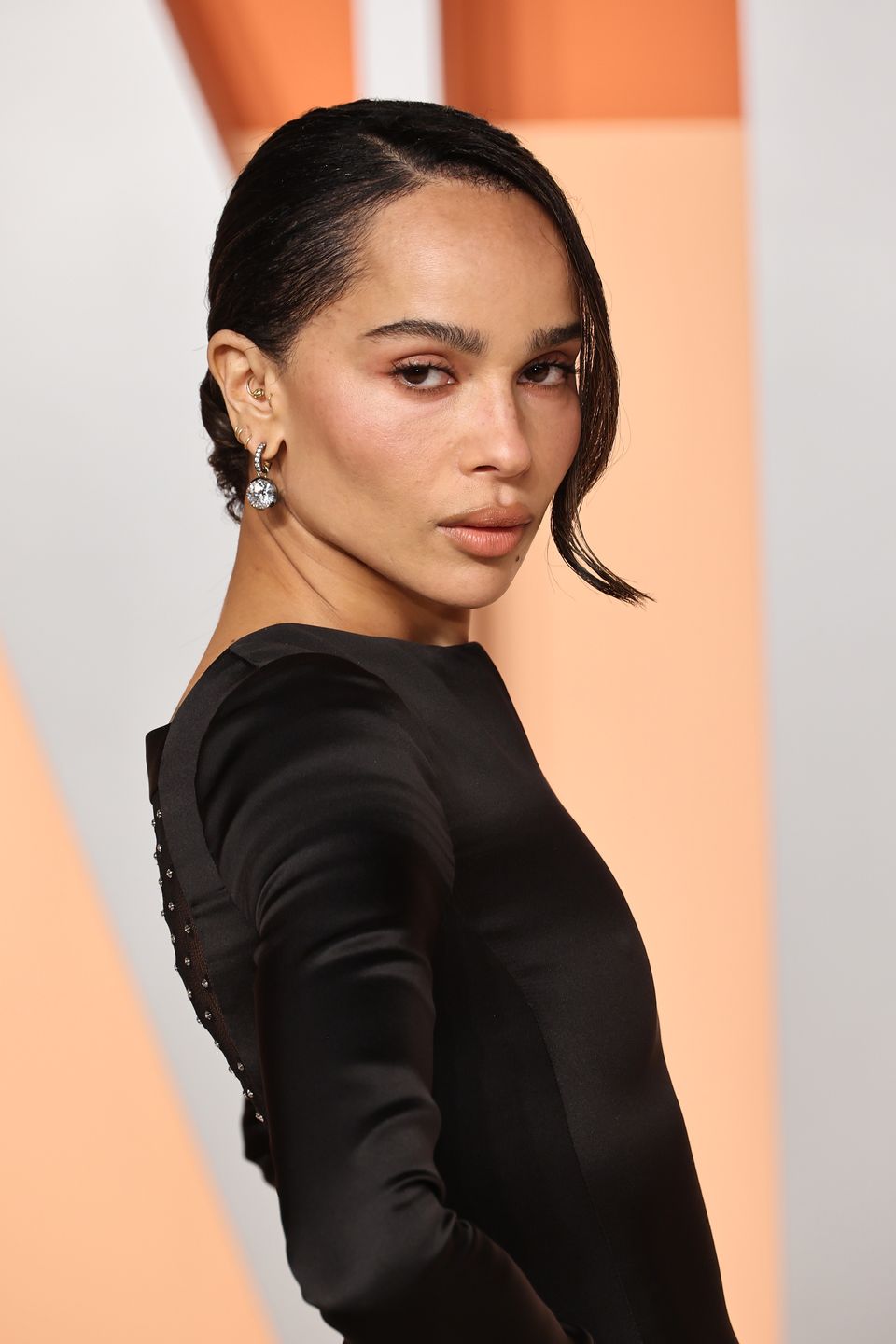Zoe Kravitz w odważnej kreacji na Vanity Fair Oscar Party