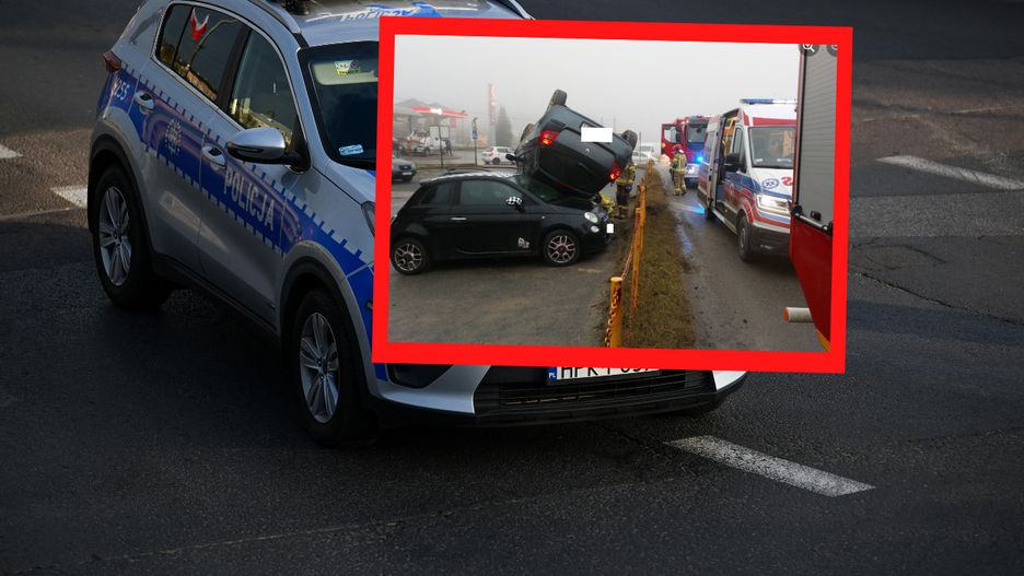 Wypadek na Zakopiance