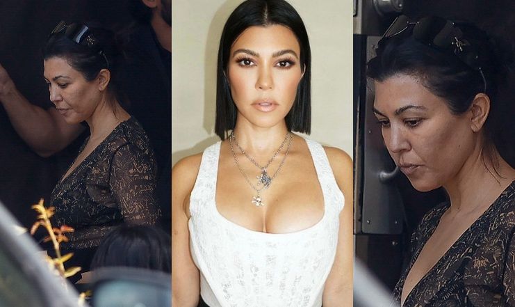 Tak naprawdę wygląda Kourtney Kardashian. Dała się przyłapać w naturalnym wydaniu (ZDJĘCIA)