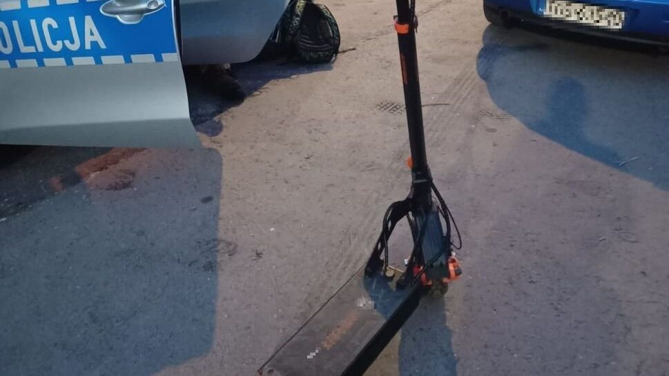 Nie zatrzymał się do kontroli.