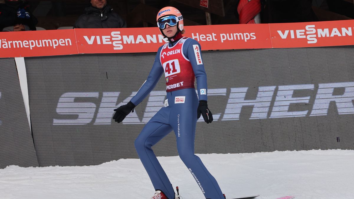 Dawid Kubacki poza niedzielnym konkursie w Wiśle