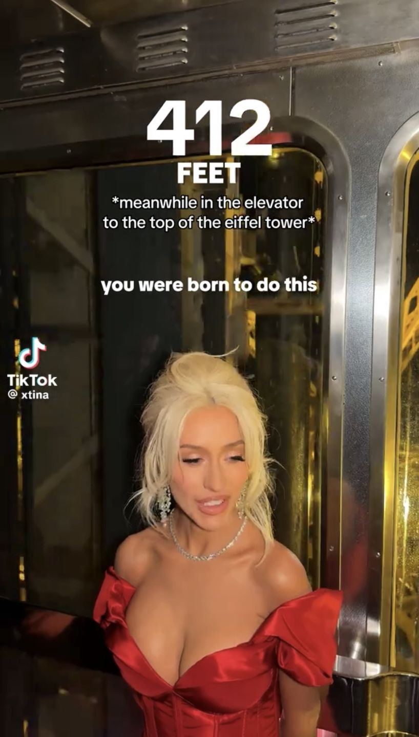 Odmieniona Christina Aguilera w Paryżu