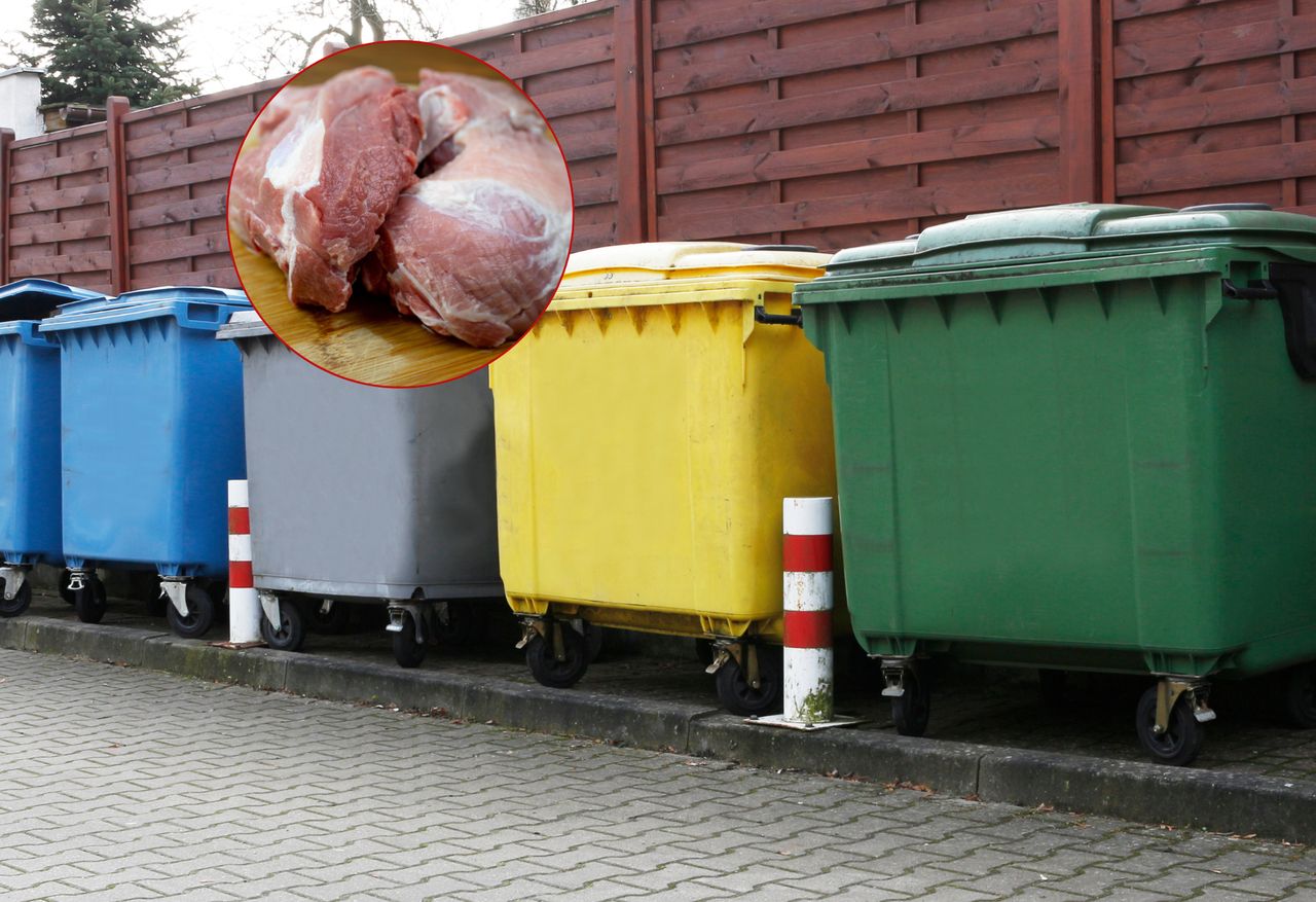 Gdzie wyrzucić zepsute mięso? Wiele osób popełnia błąd