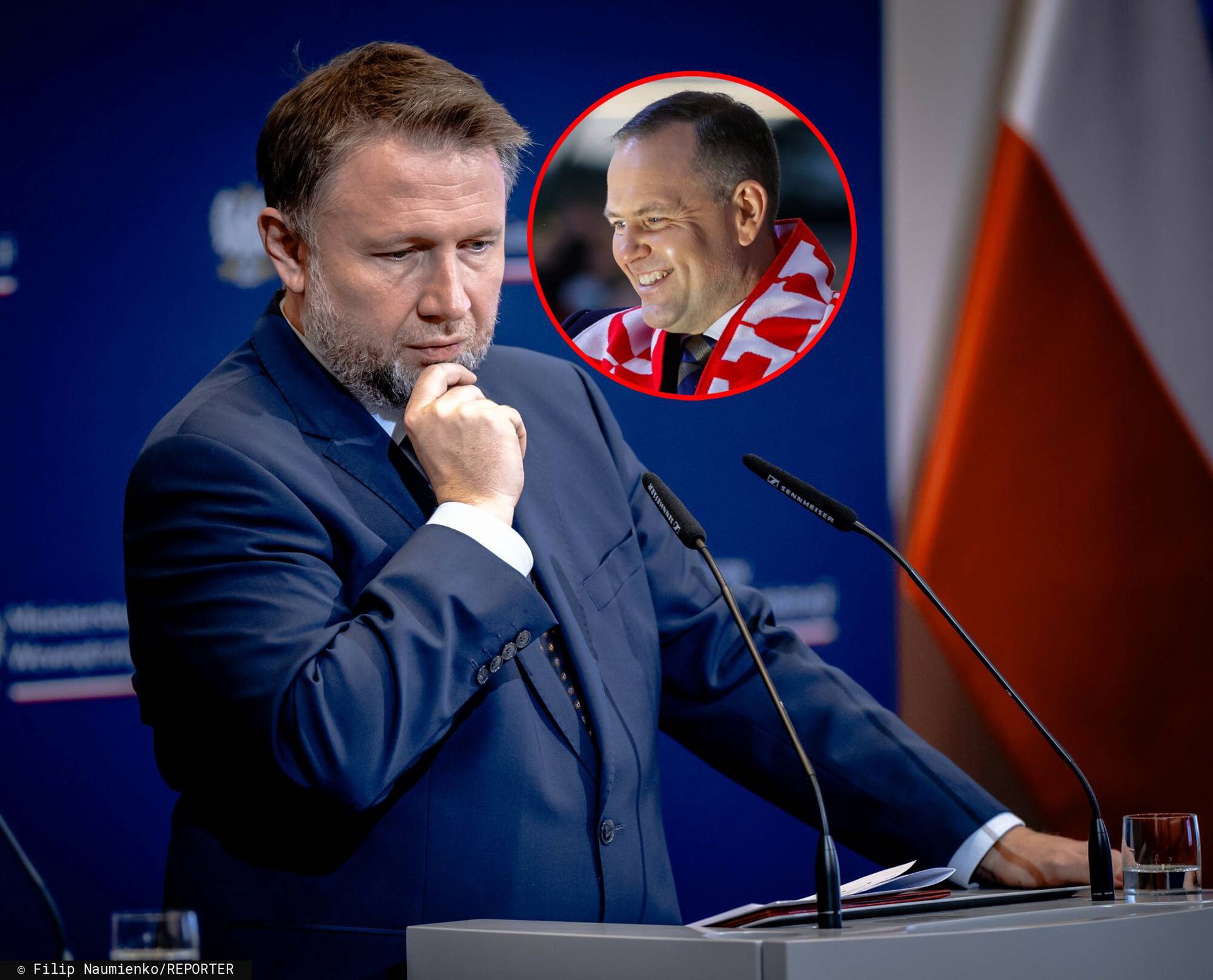 Spotkanie Nawrockiego z przywódcą gangu kiboli. MSWiA bada sprawę