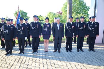 90-lecie Ochotniczej Straży Pożarnej w Ustkowie. Były odznaczenia i podziękowania