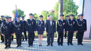 90-lecie Ochotniczej Straży Pożarnej w Ustkowie. Były odznaczenia i podziękowania