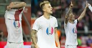 Kamil Grosicki strzela gola i pokazuje koszulkę "PRAY FOR PARIS" (FOTO)