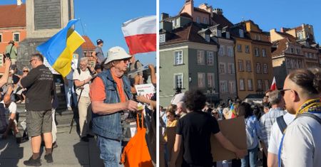 Protesty przeciw przemocy wobec Ukraińców. "Nie bądź obojętny"