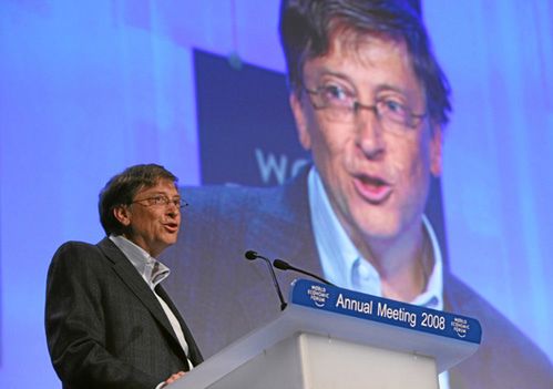 Bill Gates otrzymał pokojową nagrodę im. Indiry Gandhi