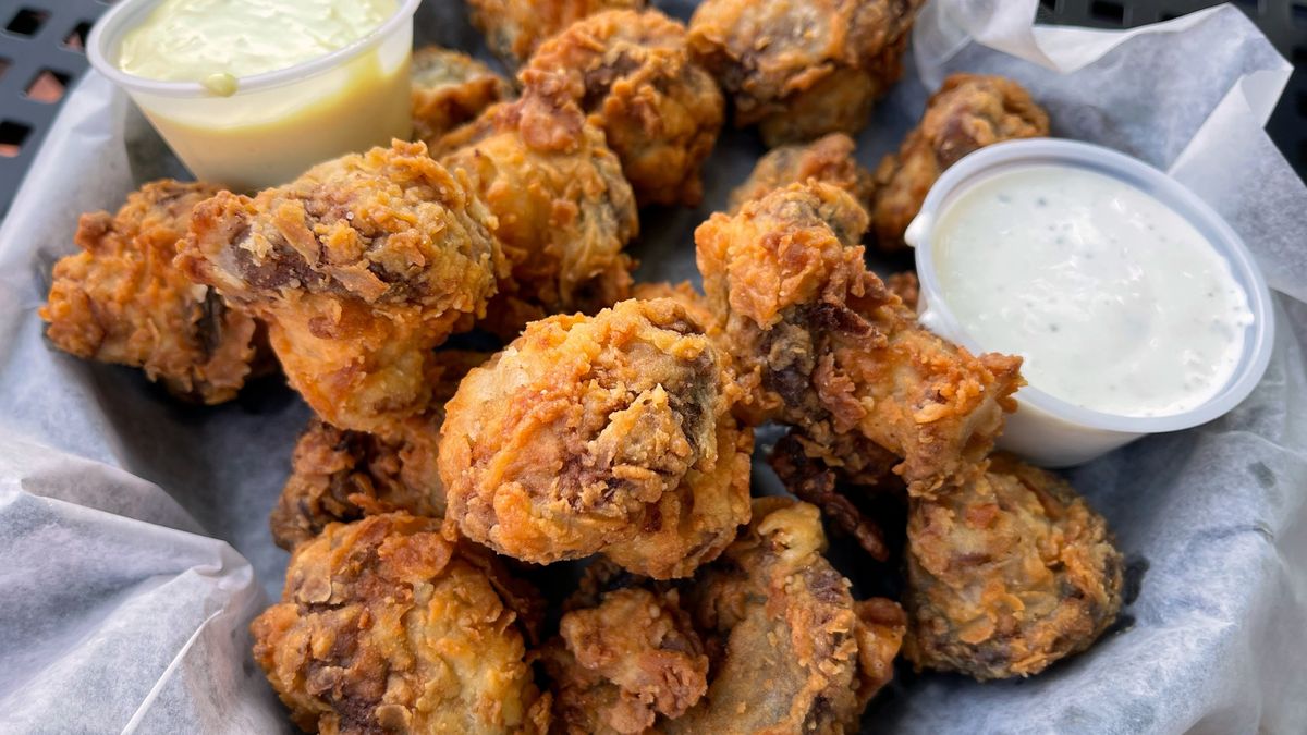 Pieczarki w cieście