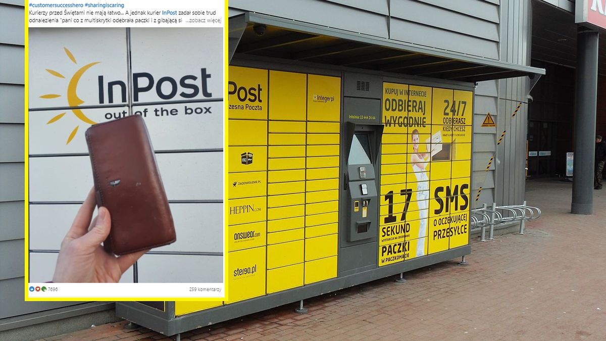 Szef InPostu nagrodzi kuriera 