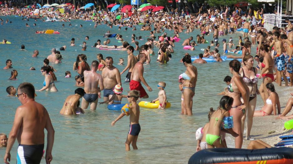 Plaża w Chorwacji / zdjęcie ilustracyjne