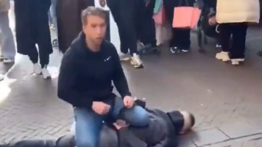 Zatrzymanie nożownika w Amsterdamie