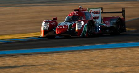 24h Le Mans: Robert Kubica na podium