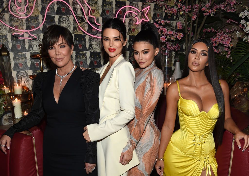 Kris Jenner, Kendall Jenner, Kylie Jenner i Kim Kardashian