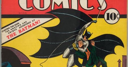 Komiks o Batmanie kupiony za 10 centów sprzedany za 2,2 mln dol. Zeszyt ma 64 strony