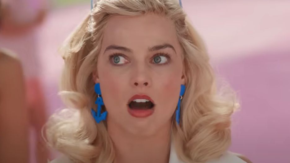 Margot Robbie jako Barbie