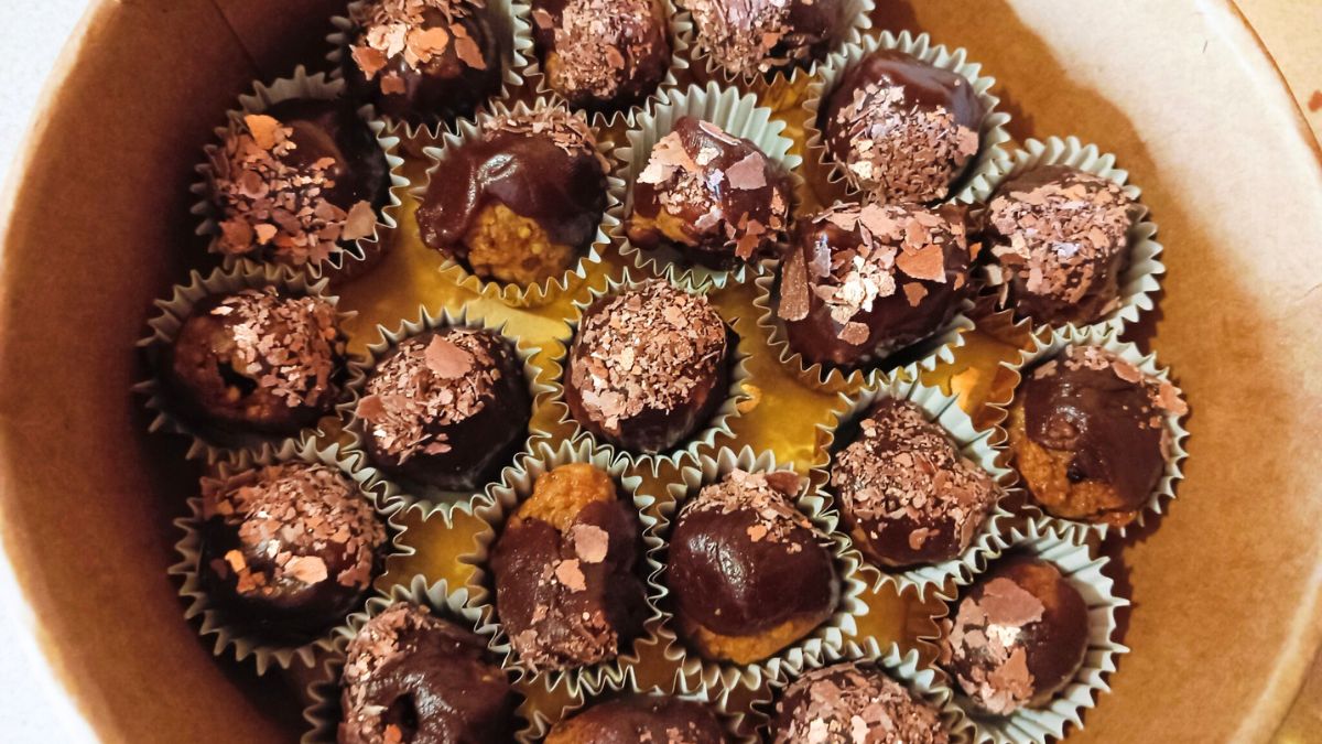 Nietypowe praliny ze ślimakiem w roli głównej