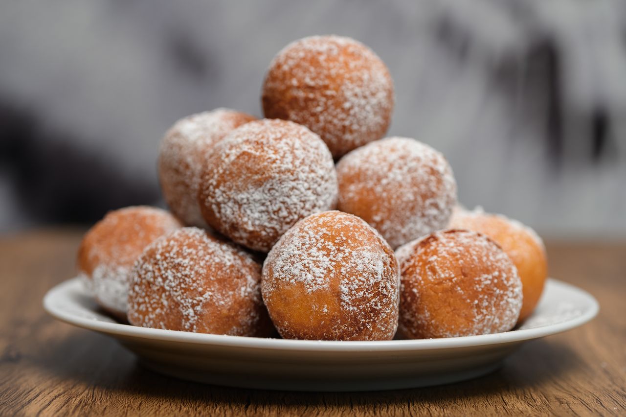 Doughnuts made from cottage cheese