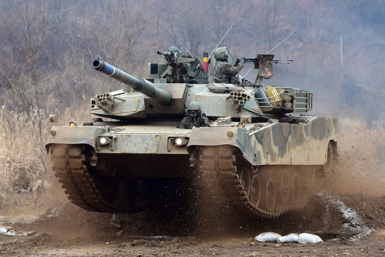 Południowokoreański czołg K1