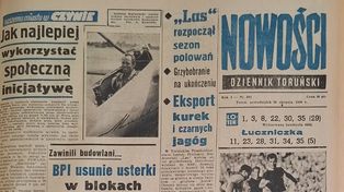 Toruń: Gdzie wyparowała woda mineralna z Czerniewic, czyli 58 lat temu w "Nowościach"