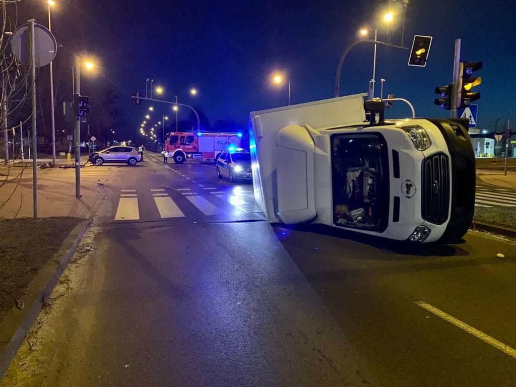 Znów wypadek na Powstańców Wielkopolskich