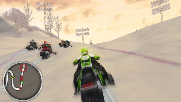 Aplikacja Dnia: Zimowe szaleństwo ze Snow Moto Racing 1