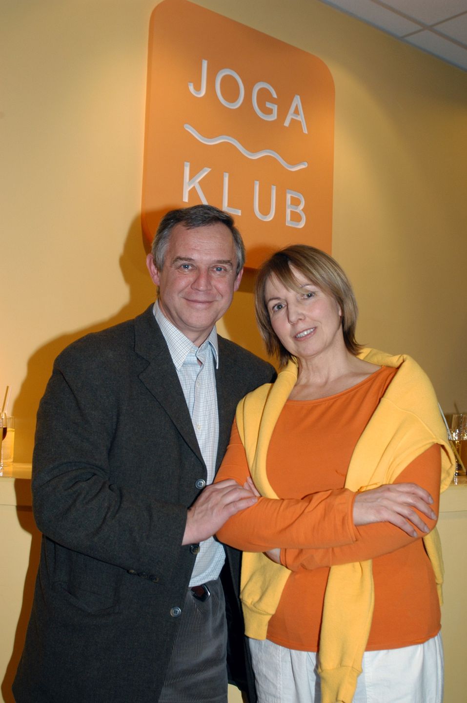 Marek Kondrat z żoną Iloną w 2004 roku
