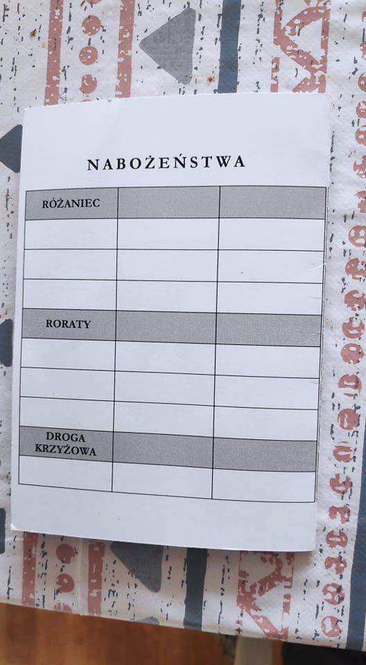 książeczka do zbierania podpisów