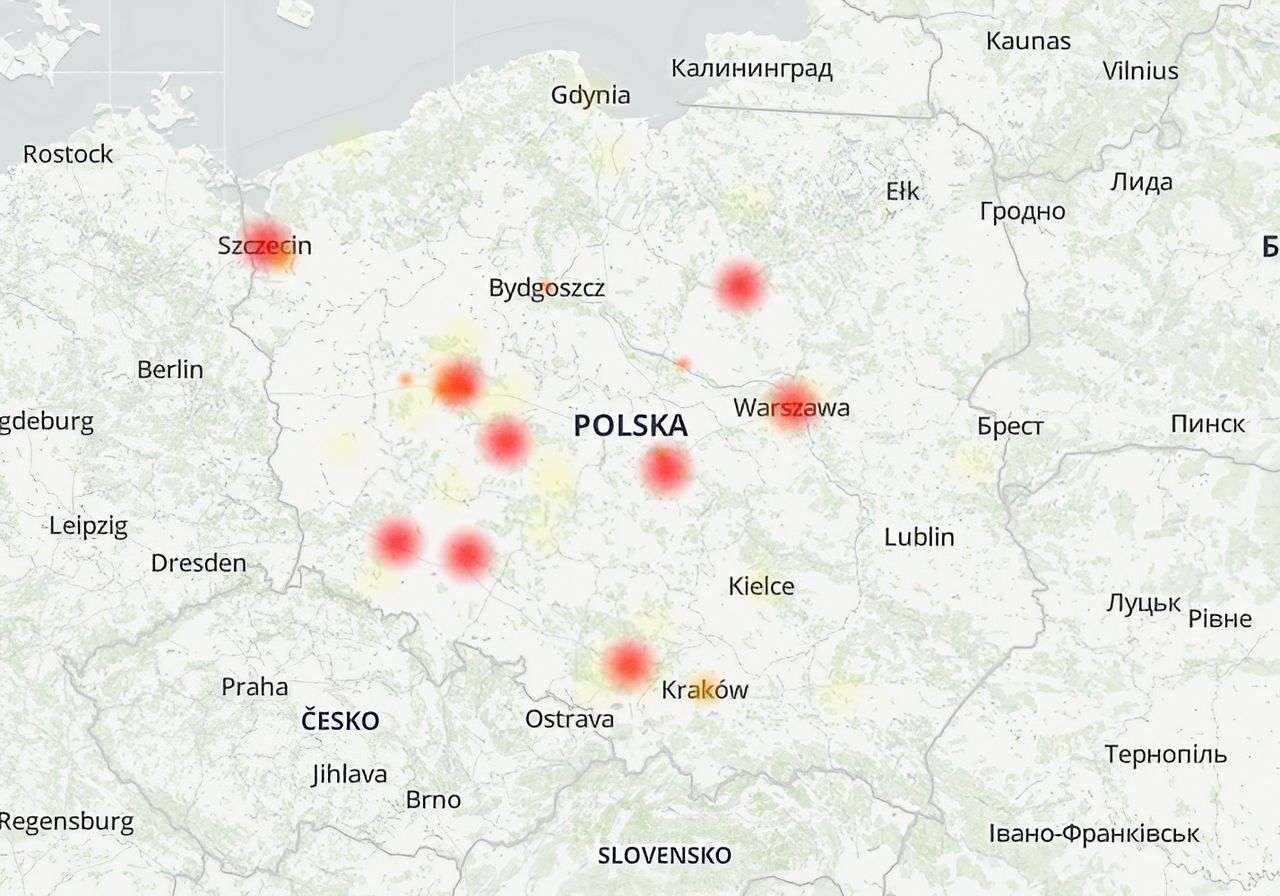 Awaria w Inea. Problemy z internetem w całej Polsce (aktualizacja)