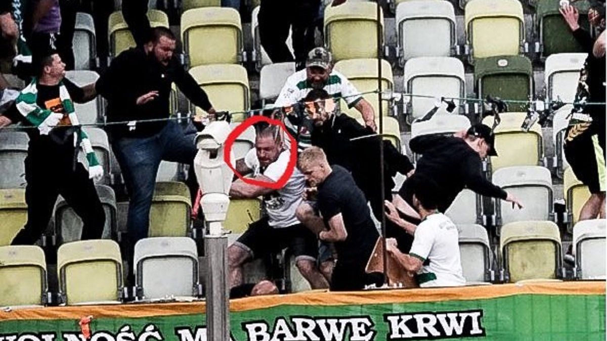 Bójka kibiców Lechii Gdańsk w 1. el. Ligi Konferencji Europy