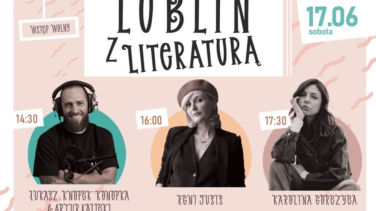 Lublin z literaturą 2023 spacery, bilety