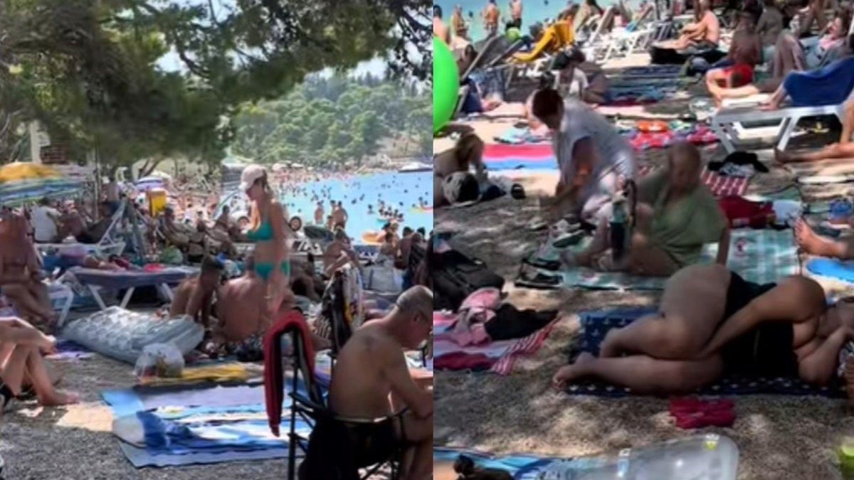 Nagranie z chorwackiej Makarskiej Riwiery.