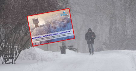 Ekstremalne mrozy za oknem. Burmistrz Kwidzyna reaguje