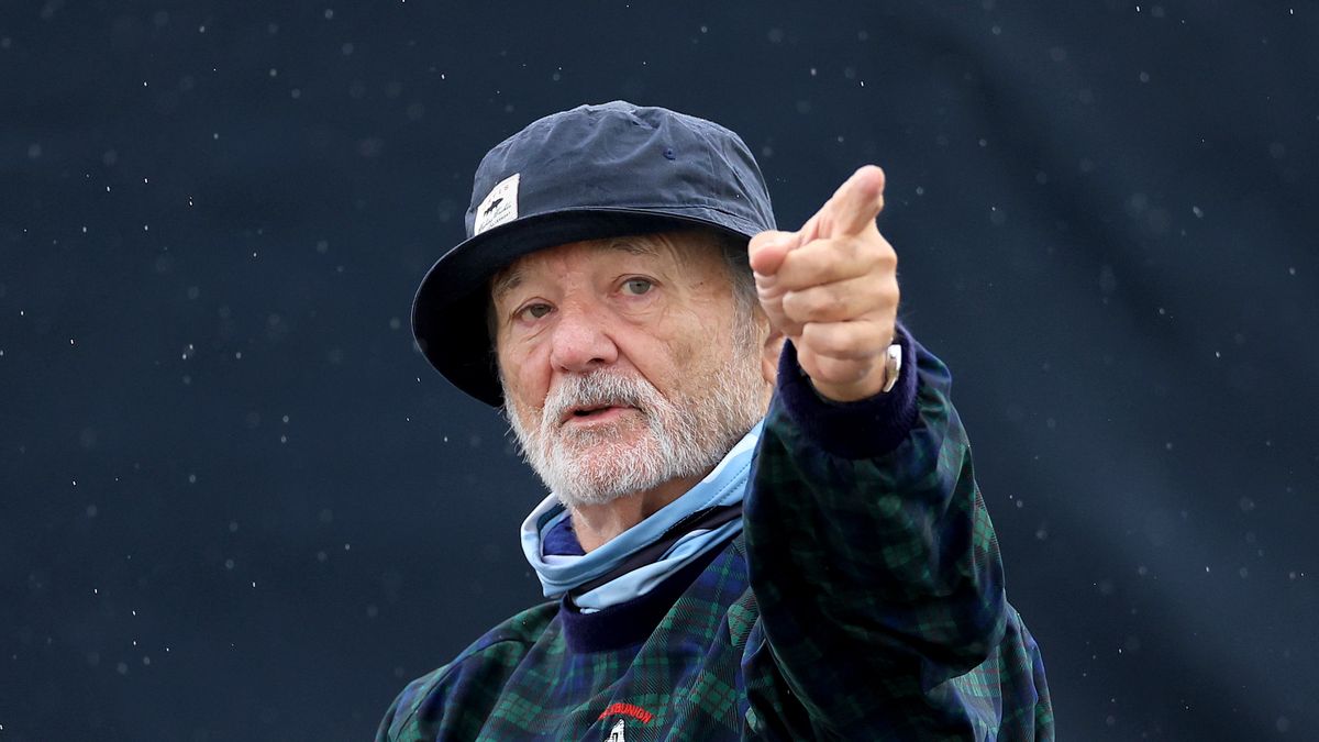 Alfred Dunhill Links Championship 2024 - Day Four
ST ANDREWS, SCOTLAND - OCTOBER 06: Bill Murray of The United States waits to tee off on the 17th hole during the final round of the Alfred Dunhill Links Championship 2024 at the Old Course at St Andrews on October 06, 2024 in St Andrews, Scotland. (Photo by David Cannon/Getty Images)
David Cannon